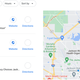 Google map search results